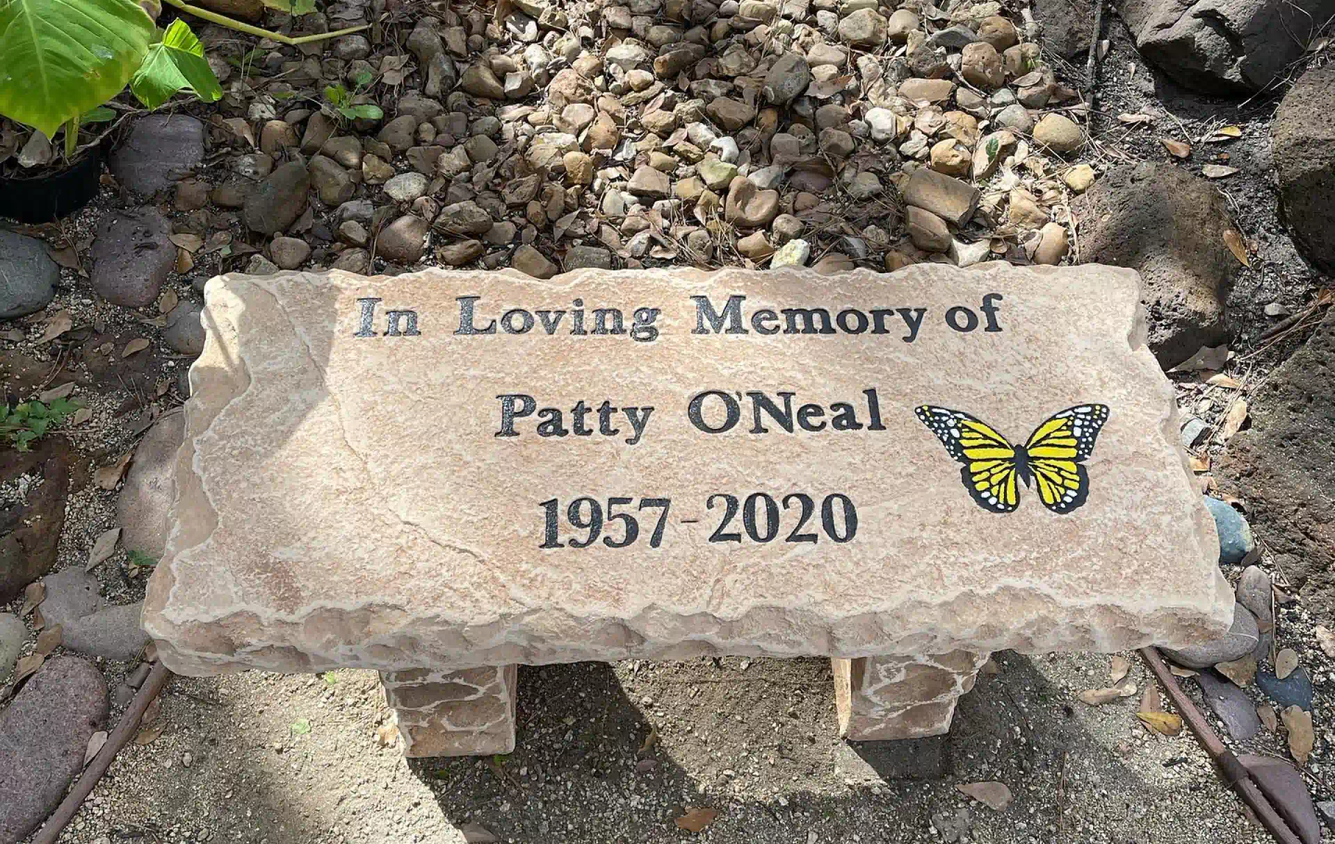 Custom Memorial Bench