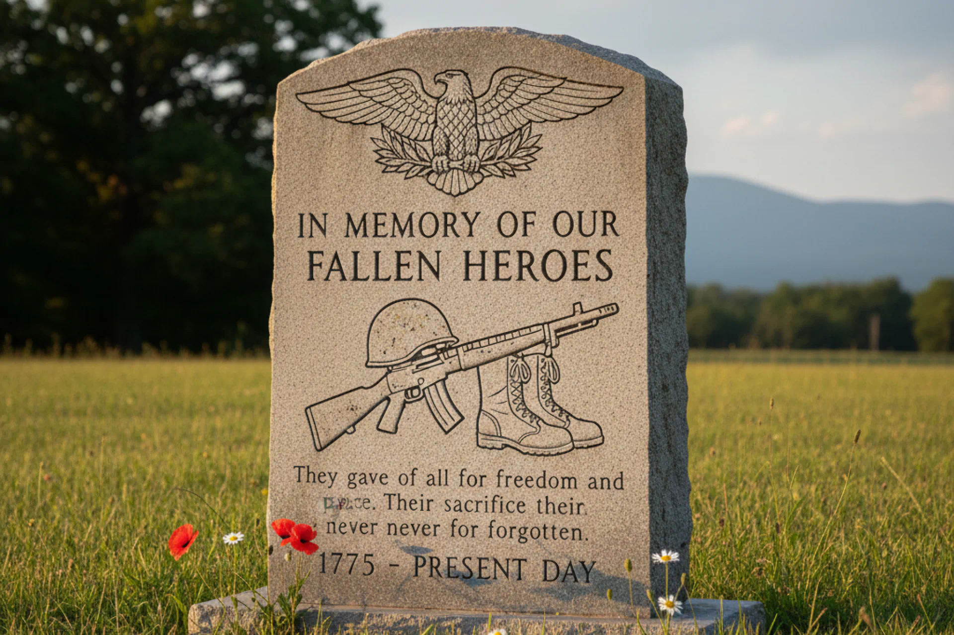Military Memorial Stones